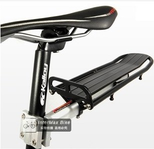 高強度加強型山地車/公路自行車后貨架 騎行配件與家用電器運輸的多功能解決方案